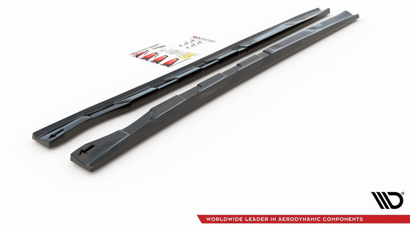 Maxton sideskørter til Alfa Romeo 156 Facelift – blank sort – billede 6 af 8