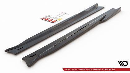 Maxton sideskørter til Alfa Romeo 4C – blank sort – billede 6 af 6