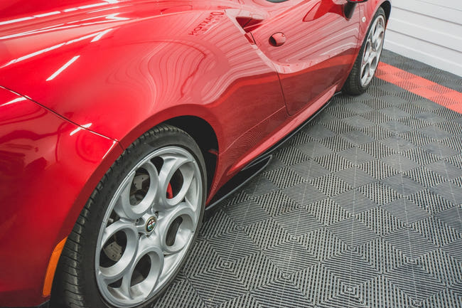 Maxton sideskørter til Alfa Romeo 4C – blank sort – billede 1 af 6