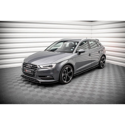 Maxton sideskørter til Audi A3 Sportback 8V – blank sort – billede 3 af 6