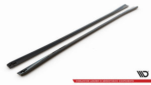 Maxton sideskørter til Audi A6 C8 – blank sort – billede 5 af 5
