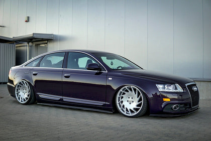 Maxton sideskørter til Audi A6 S-Line C6 / C6 Facelift – blank sort – billede 8 af 13