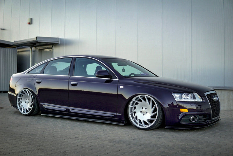 Maxton sideskørter til Audi A6 S-Line C6 / C6 Facelift – blank sort – billede 8 af 13