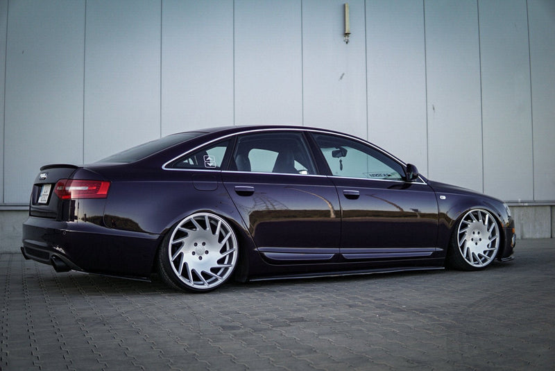 Maxton sideskørter til Audi A6 S-Line C6 / C6 Facelift – blank sort – billede 5 af 13