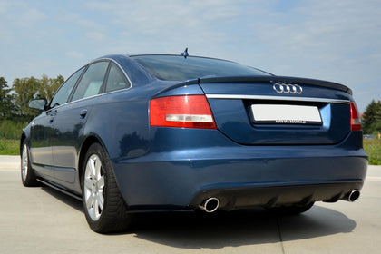 Maxton sideskørter til Audi A6 S-Line C6 / C6 Facelift – blank sort – billede 3 af 13