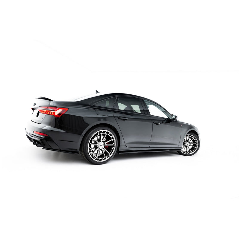 Maxton sideskørter til Audi A6 S-Line / S6 C8 / C8 Facelift – blank sort – billede 1 af 6