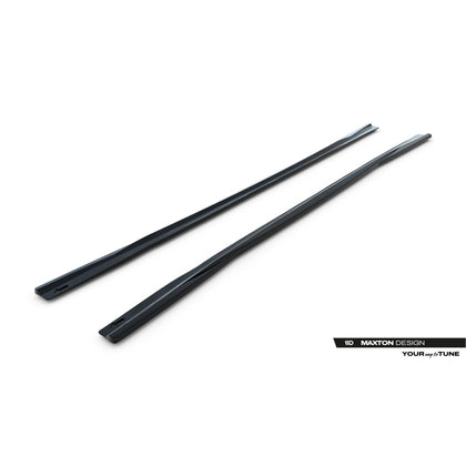 Maxton sideskørter til Audi A6 S-Line / S6 C8 / C8 Facelift – blank sort – billede 5 af 6