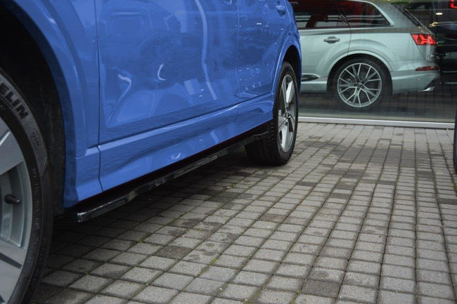 Maxton sideskørter til Audi Q2 Mk.1 – blank sort – billede 1 af 5