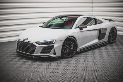 Maxton sideskørter til Audi R8 Mk2 Facelift – blank sort – billede 4 af 6
