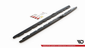 Maxton sideskørter til Audi R8 Mk2 Facelift – blank sort – billede 6 af 6