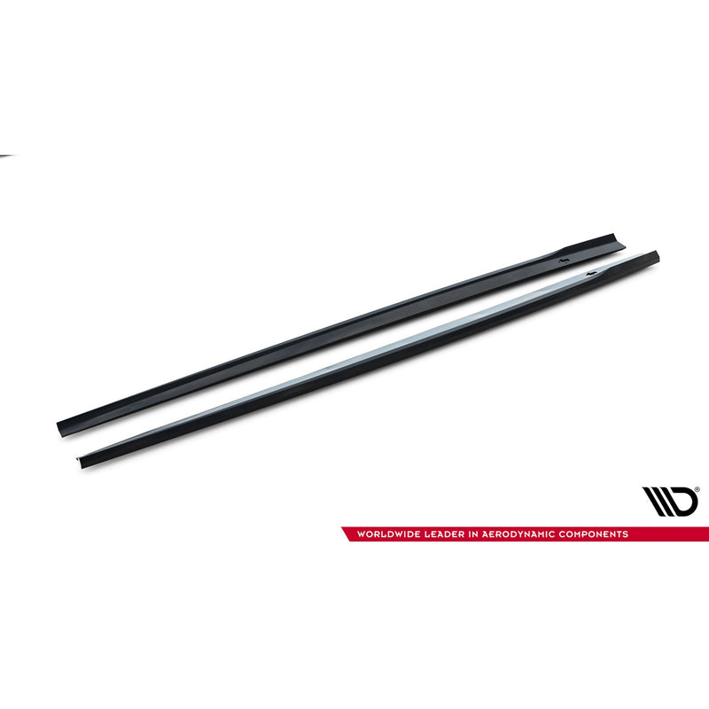 Maxton sideskørter til Audi RS3 Sedan 8V Facelift – blank sort – billede 3 af 3