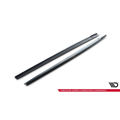 Maxton sideskørter til Audi RS3 Sedan 8V Facelift – blank sort – billede 2 af 3