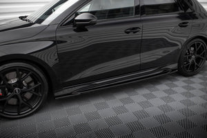 Maxton sideskørter til Audi RS3 Sportback 8Y – blank sort – billede 1 af 5