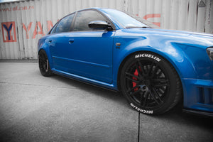 Maxton sideskørter til Audi RS4 B7 – blank sort – billede 1 af 5