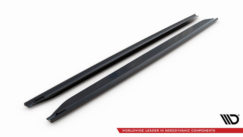 Maxton sideskørter til Audi RS4 B7 – blank sort – billede 5 af 5