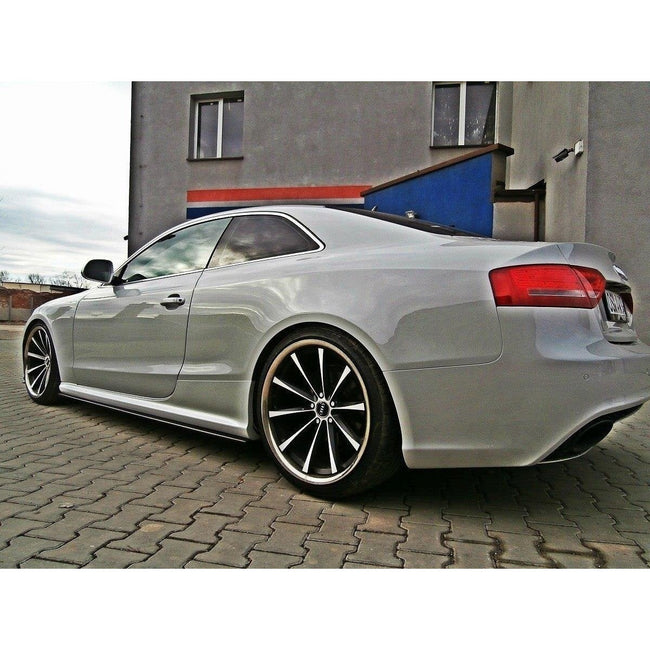 Maxton sideskørter til Audi RS5 8T / 8T Facelift – blank sort – billede 1 af 5