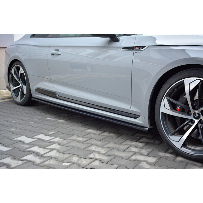 Maxton sideskørter til Audi RS5 Coupe F5 – blank sort – billede 1 af 9