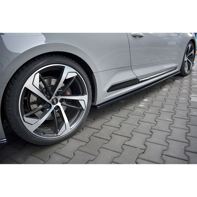 Maxton sideskørter til Audi RS5 Coupe F5 – blank sort – billede 2 af 9