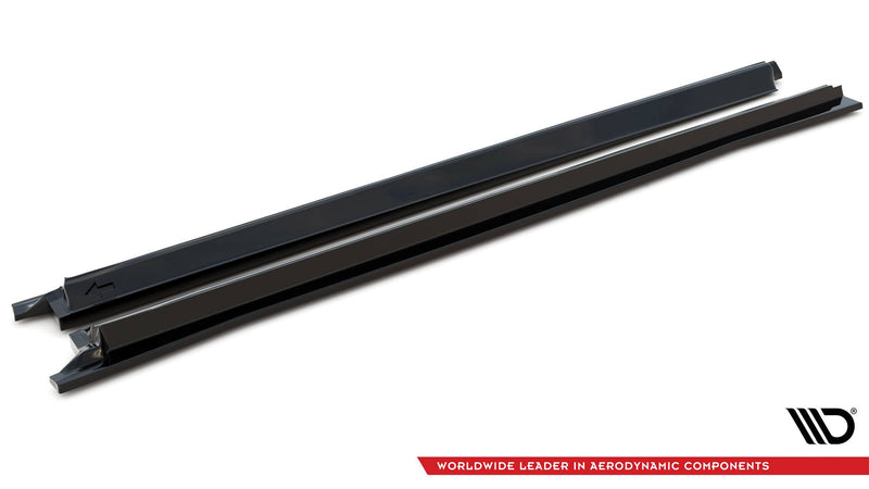 Maxton sideskørter til Audi RSQ8 Mk1 – blank sort – billede 4 af 6