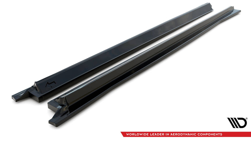 Maxton sideskørter til Audi RSQ8 Mk1 – blank sort – billede 5 af 6