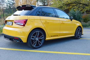 Maxton sideskørter til Audi S1 8X – blank sort – billede 4 af 4