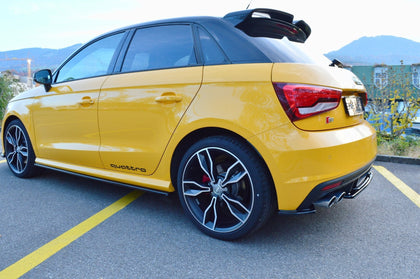 Maxton sideskørter til Audi S1 8X – blank sort – billede 1 af 4