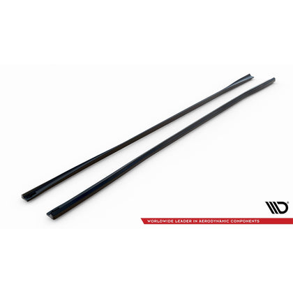 Maxton sideskørter til Audi S8 / A8 S-Line D5 Facelift – blank sort – billede 4 af 6