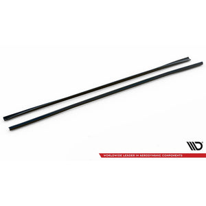 Maxton sideskørter til Audi S8 / A8 S-Line D5 Facelift – blank sort – billede 5 af 6