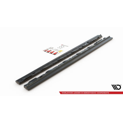 Maxton sideskørter til Audi SQ5 / Q5 S-Line Mk1 (8R) – blank sort – billede 5 af 6