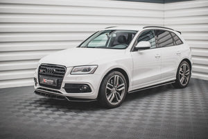Maxton sideskørter til Audi SQ5 / Q5 S-Line Mk1 (8R) – blank sort – billede 2 af 6