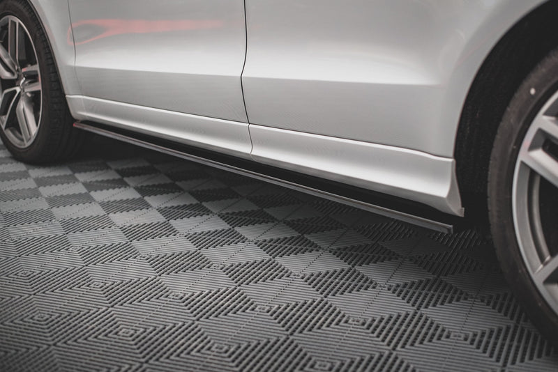 Maxton sideskørter til Audi SQ5 / Q5 S-Line Mk1 (8R) – blank sort – billede 3 af 6