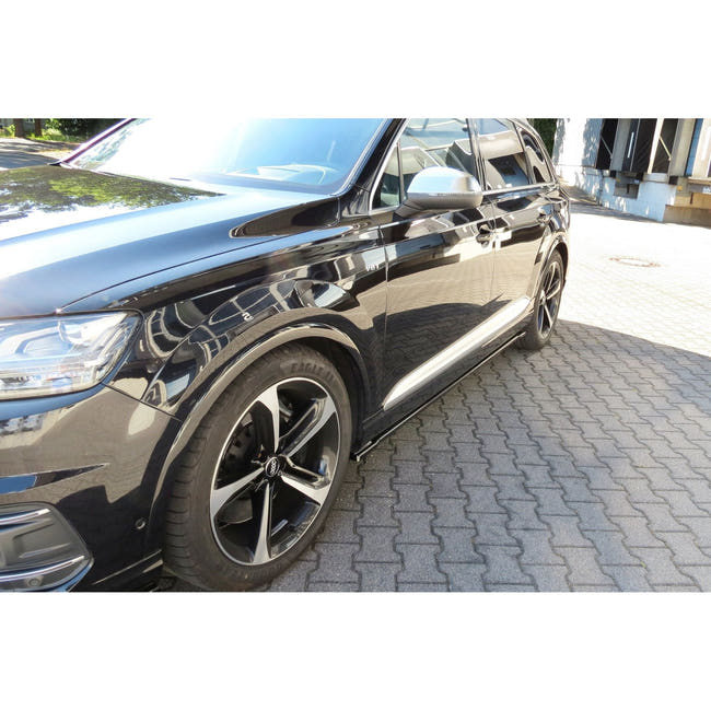 Maxton sideskørter til Audi SQ7 / Q7 S-Line Mk.2 – blank sort – billede 2 af 6