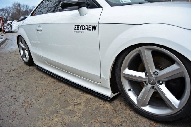 Maxton sideskørter til Audi TT RS 8J – blank sort – billede 1 af 5