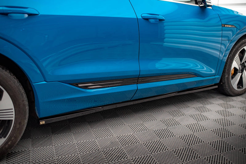 Maxton sideskørter til Audi e-tron – blank sort – billede 3 af 6