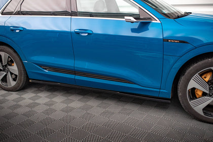 Maxton sideskørter til Audi e-tron – blank sort – billede 1 af 6