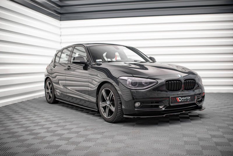 Maxton sideskørter til BMW 1 F20 – blank sort – billede 2 af 4