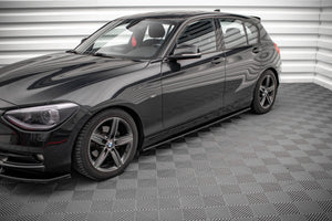 Maxton sideskørter til BMW 1 F20 – blank sort – billede 1 af 4