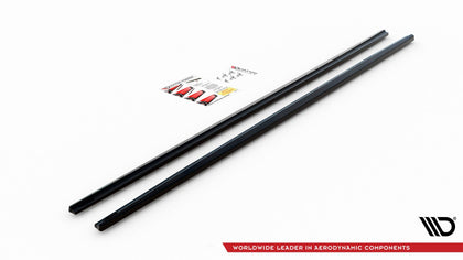 Maxton sideskørter til BMW 1 F20 – blank sort – billede 3 af 4