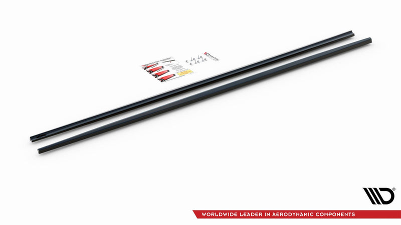Maxton sideskørter til BMW 1 F20 – blank sort – billede 4 af 4