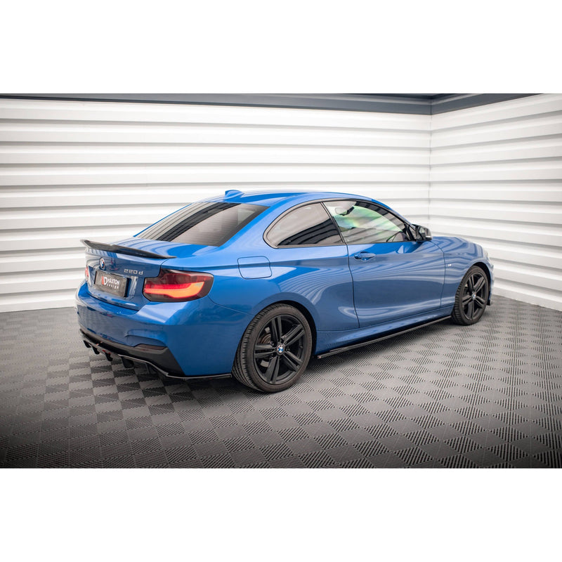 Maxton sideskørter til BMW 2 M-Pack F22 – blank sort – billede 3 af 5