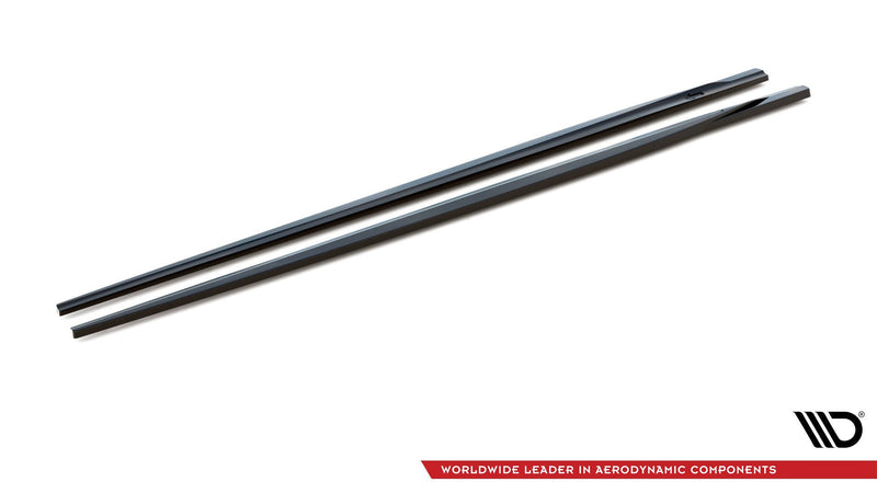 Maxton sideskørter til BMW 2 M-Pack F22 – blank sort – billede 5 af 5