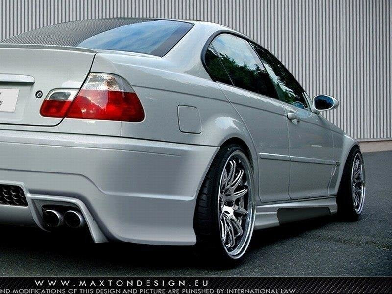 Maxton sideskørter til BMW 3 E46 - 4 Door Saloon Generation V – billede 1 af 3