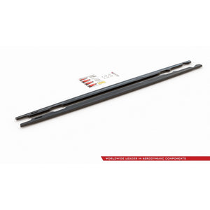 Maxton sideskørter til BMW 3 E90/E91 Facelift – blank sort – billede 7 af 8