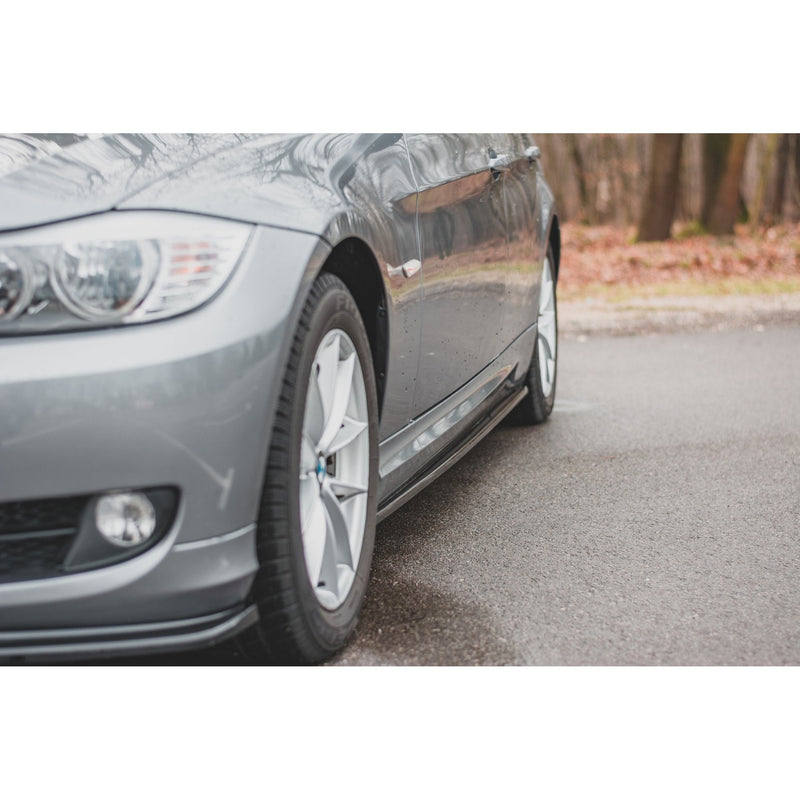 Maxton sideskørter til BMW 3 E90/E91 Facelift – blank sort – billede 4 af 8