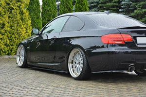 Maxton sideskørter til BMW 3 E92 M-PACK Facelift – blank sort – billede 2 af 6