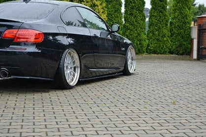 Maxton sideskørter til BMW 3 E92 M-PACK Facelift – blank sort – billede 3 af 6