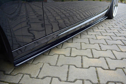 Maxton sideskørter til BMW 3 E92 M-PACK Facelift – blank sort – billede 6 af 6