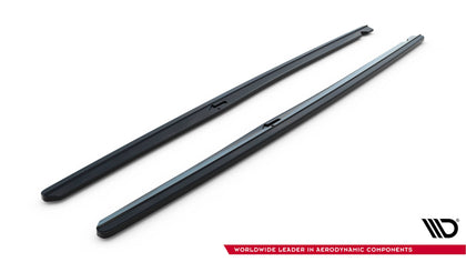 Maxton sideskørter til BMW 3 E92 M-Pack – blank sort – billede 4 af 5