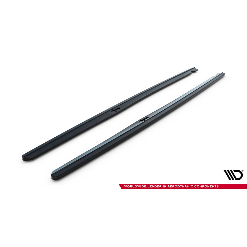 Maxton sideskørter til BMW 3 E92 M-Pack – blank sort – billede 4 af 5