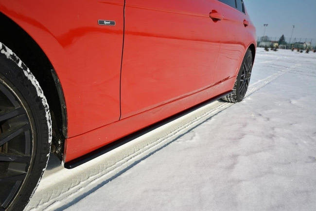 Maxton sideskørter til BMW 3 F30 – blank sort – billede 1 af 4